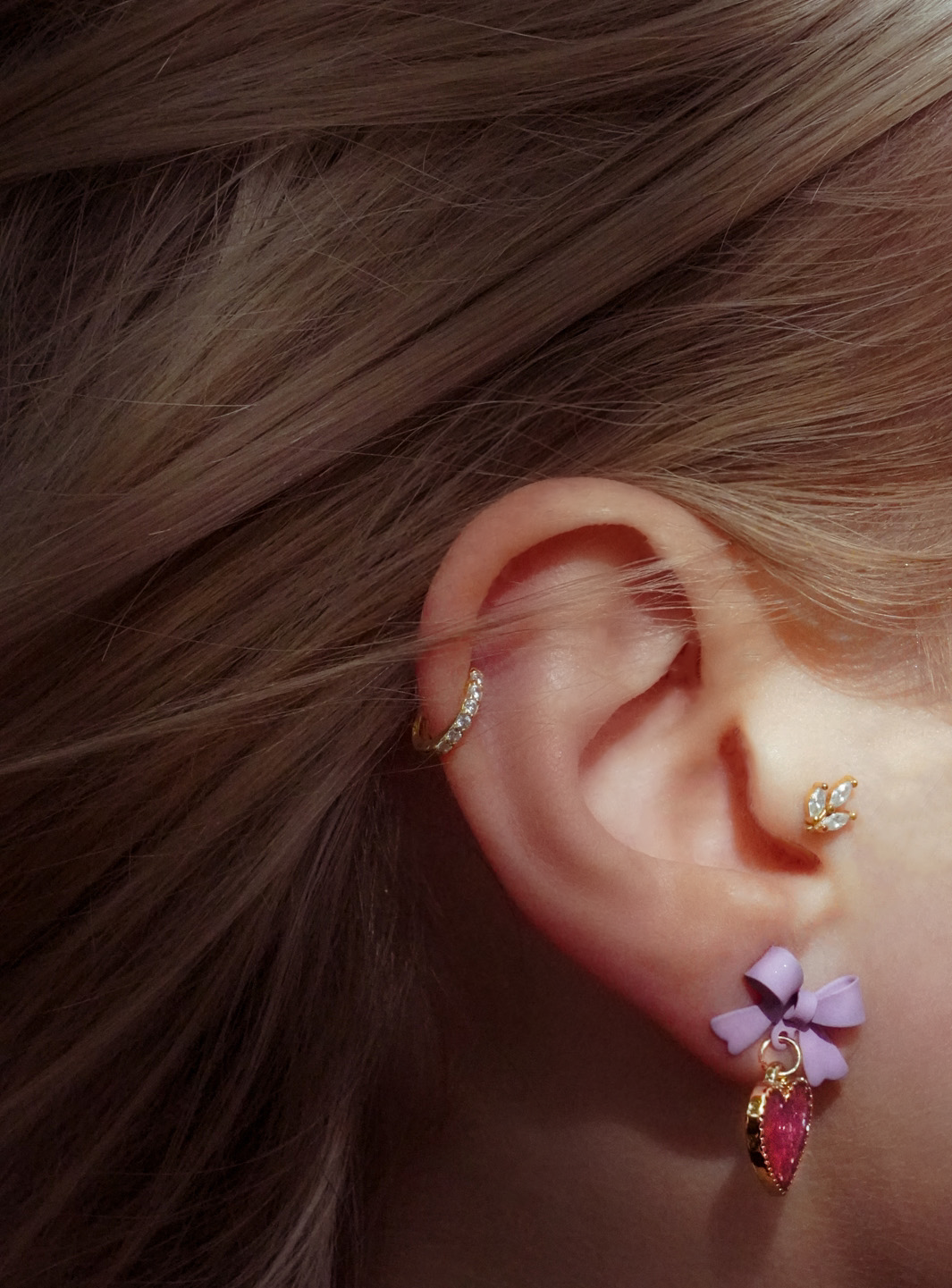 Alista Heart Earrings