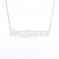 Old English Zodiac Name Necklace